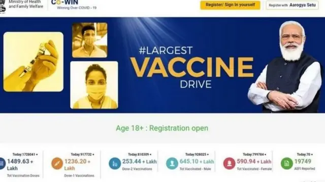 कोविड वैक्सीन के लिए कैसे रजिस्टर करें?