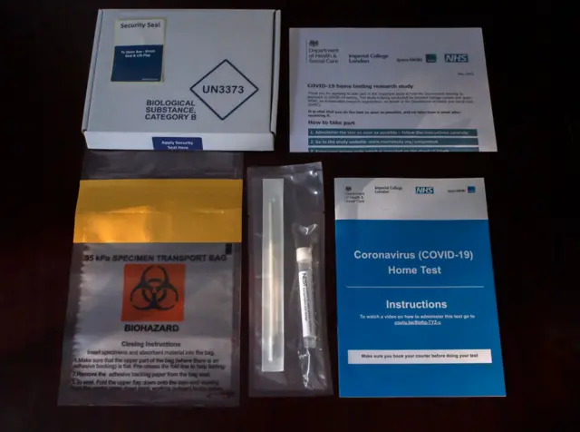 Мій домашній набір для тесту