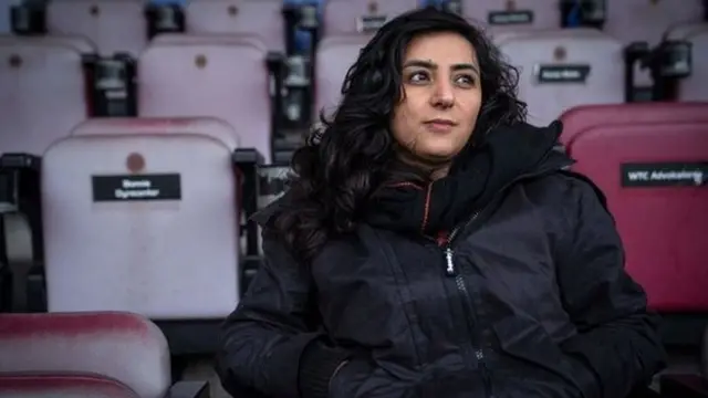 Former Afghanistan women's football captain Khalida Popal