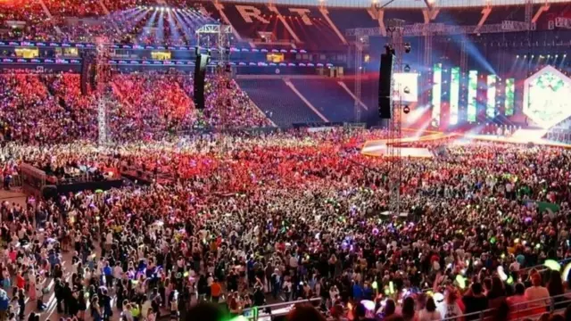 지난 14일 수만 명의 인파가 몰린 독일 KPop.Flex 행사장