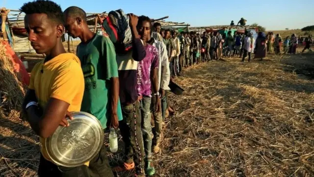 Namoota gara Sudaaniti baqatan