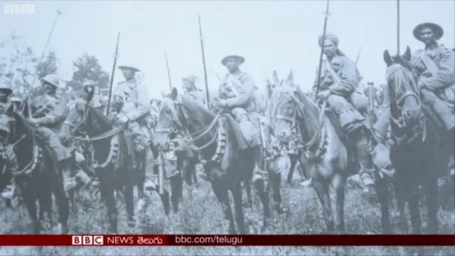 మొదటి ప్రపంచ యుద్ధంలో పాల్గొన్న భారత సైనికులు