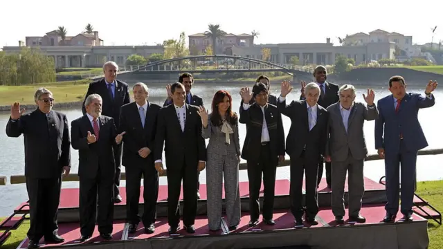 El mandato de Rafael Correa coincidió con una ola de gobiernos mayoritariamente de izquierda en Sudamérica.