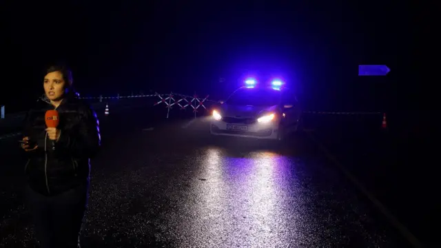 Место аварии