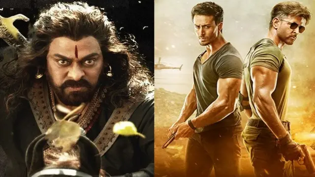 సైరా నరసింహారెడ్డి, వార్ సినిమా పోస్టర్లు
