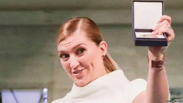 નોબેલ પુરસ્કારના સમારોહની તસવીર