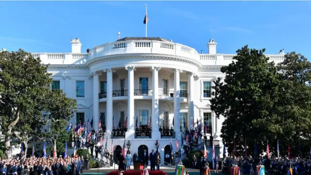 ওয়াইট হাউস, ওয়াশিংটন।