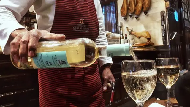 คนเทไวน์