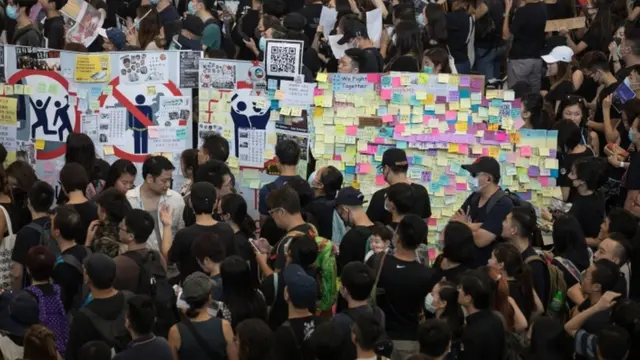 香港连侬墙