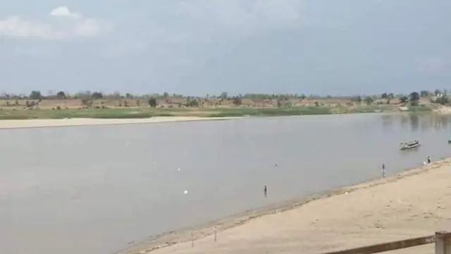 ကင်းရွာမှ ချင်းတွင်းမြစ်ကိုတွေ့ရတဲ့ မြင်ကွင်း