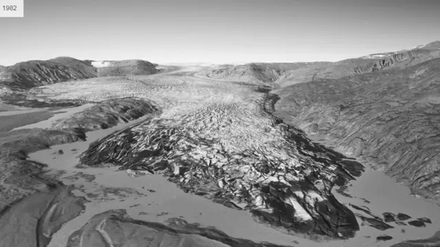 льодовик у 1982