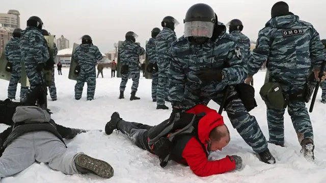 Протесты в Екатеринбурге