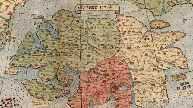 Y así lucía Japón. (Foto gentileza de David Rumsey Map Collection).