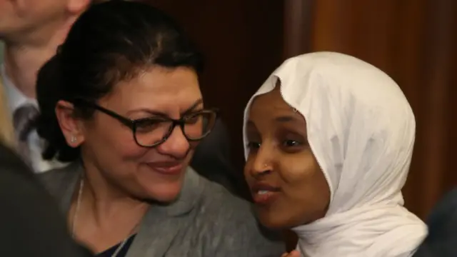 Las congresistas demócratas Rashida Tlaib e Ilhan Omar tienen un discurso crítico ante Israel.