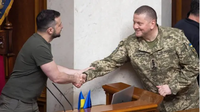 зеленський і залужний