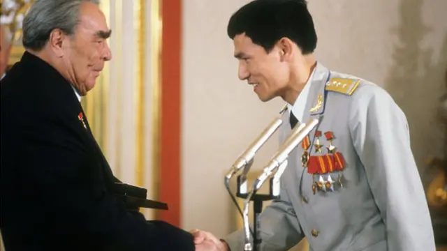 Awarding of the cosmonauts, 1980
