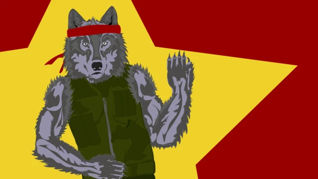 '늑대 전사 외교'는 대놓고 발톱을 드러내며 힘을 과시하는 것을 뜻한다