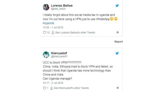 ኡጋንዳውያን ማሕበራዊ ሚድያ ትዊተር እንትጥቀሙ