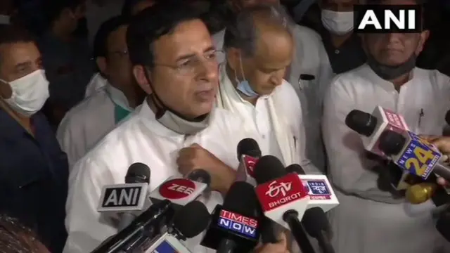 सुरजेवाला, अशोक गहलोग