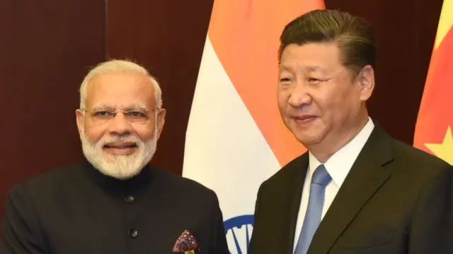 मोदी ने शी जिनपिंग