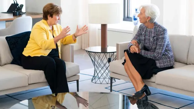 Kristalina Georgieva e Christine Lagarde