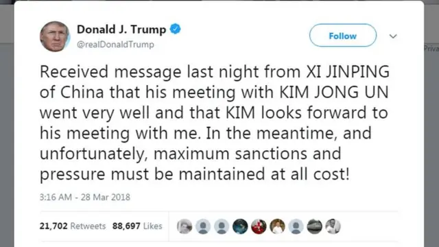 توییتر ترامپ