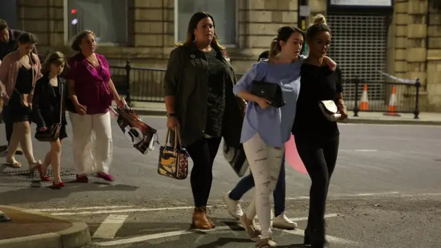 После концерта в Манчестере