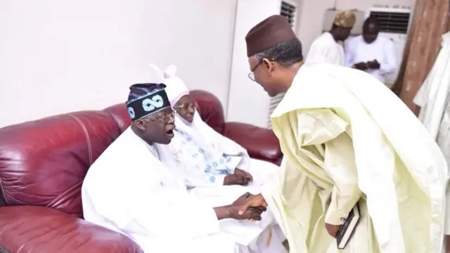 Asiwaju Bọla Tinubu ati gomina Kaduna, Nasir El-Rufai