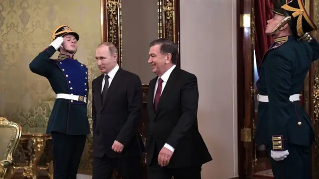 Путин ва Мирзиёев