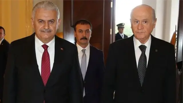 Binali Yıldırım ve Devlet Bahçeli