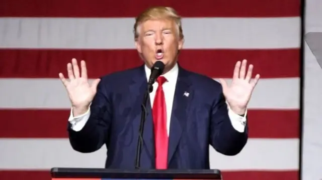 ABD başkan adayı Donald Trump