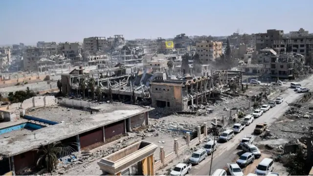 સીરિયાના રક્કા શહેરની તસવીર