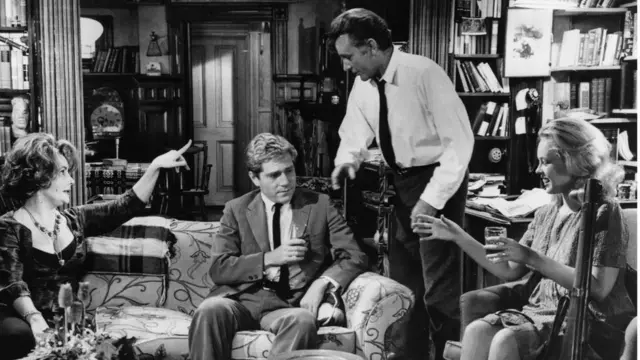 Escena de "Quién le teme a Virginia Wolf"