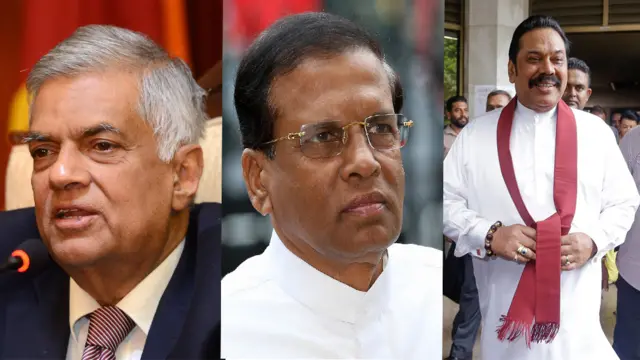 ரணில், சிறிசேன, மகிந்த