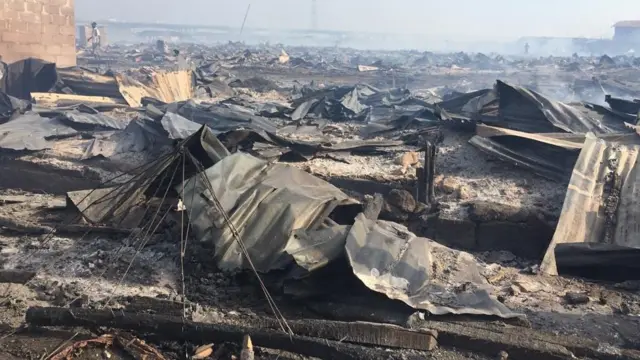 Ọkụ gbara n'Ebute Meta taa