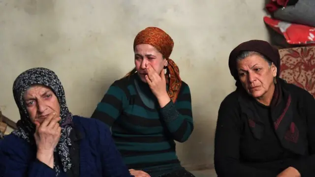 نازحات من عفرين