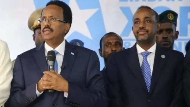 Madaxwayne Farmaajo iyo rai'sul wasaare Rooble