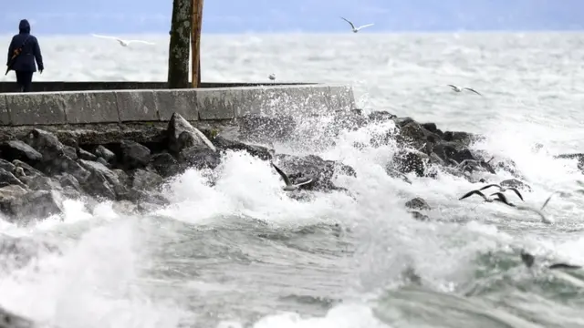 Буря на Женевском озере