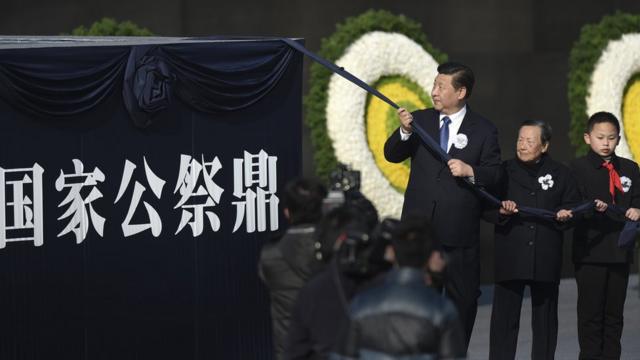 12月13日是首个南京大屠杀死难者国家公祭日。