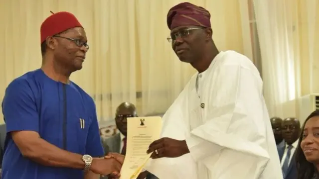 Joe Igbokwe na Babajide Sanwolu