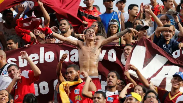 Aficionados venezolanos