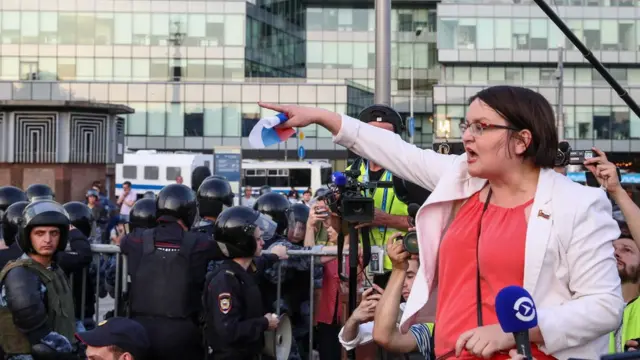 Галямину задержали 27 июля на Трубной