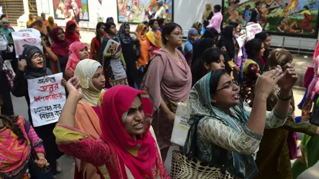 ঢাকা তনু হত্যার বিচারের দাবীতে বিক্ষোভ