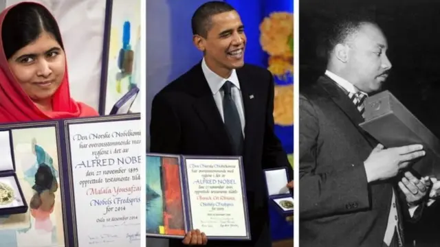 Previous winners include Malala Yousafzai, Barack Obama and Dr Martin Luther King