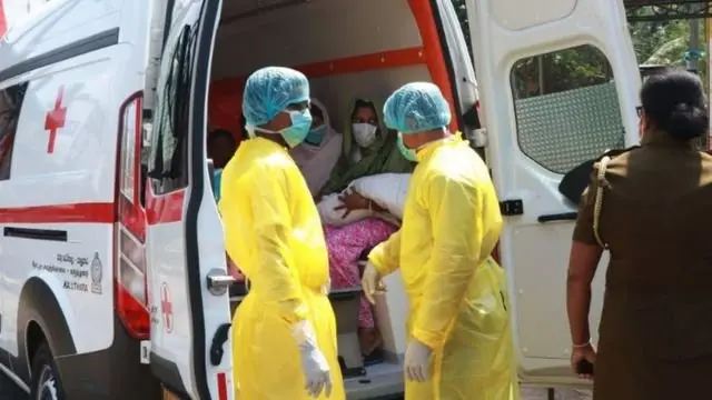 COVID patients in Sri Lanka