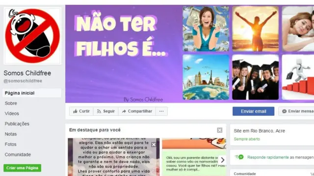 Páginaroleta da sorte ganhar dinheirogrupo childfree no Facebook