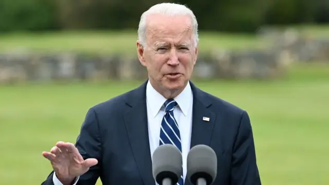 Joe Biden en Reino Unido para la cumbre del G-7