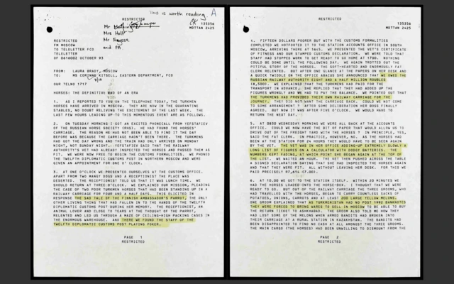 Докладная Лауры Брейди