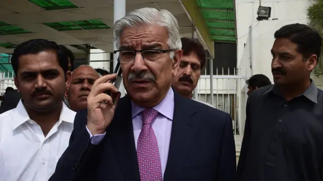 پاکستان، وزیر دفاع، خواجہ آصف