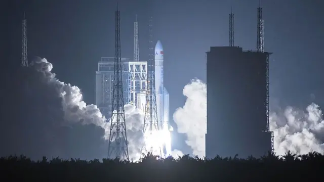 Запуск "Чанчжэн-5". Ноябрь 2016 года, Китай.